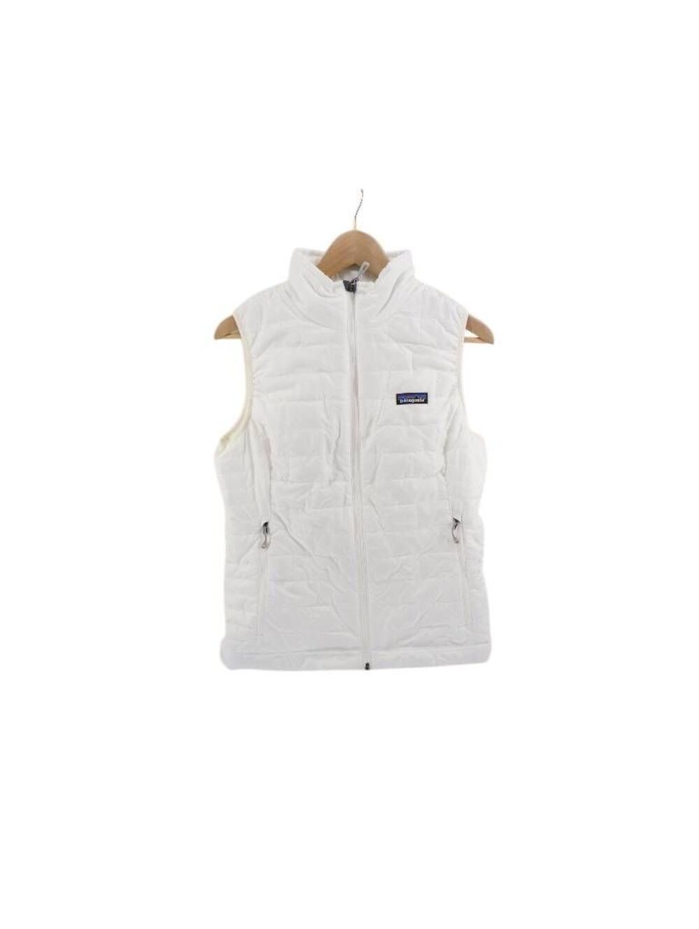 Patagonia Nano Puff Vest Womens White  Eco Activewear M Medium